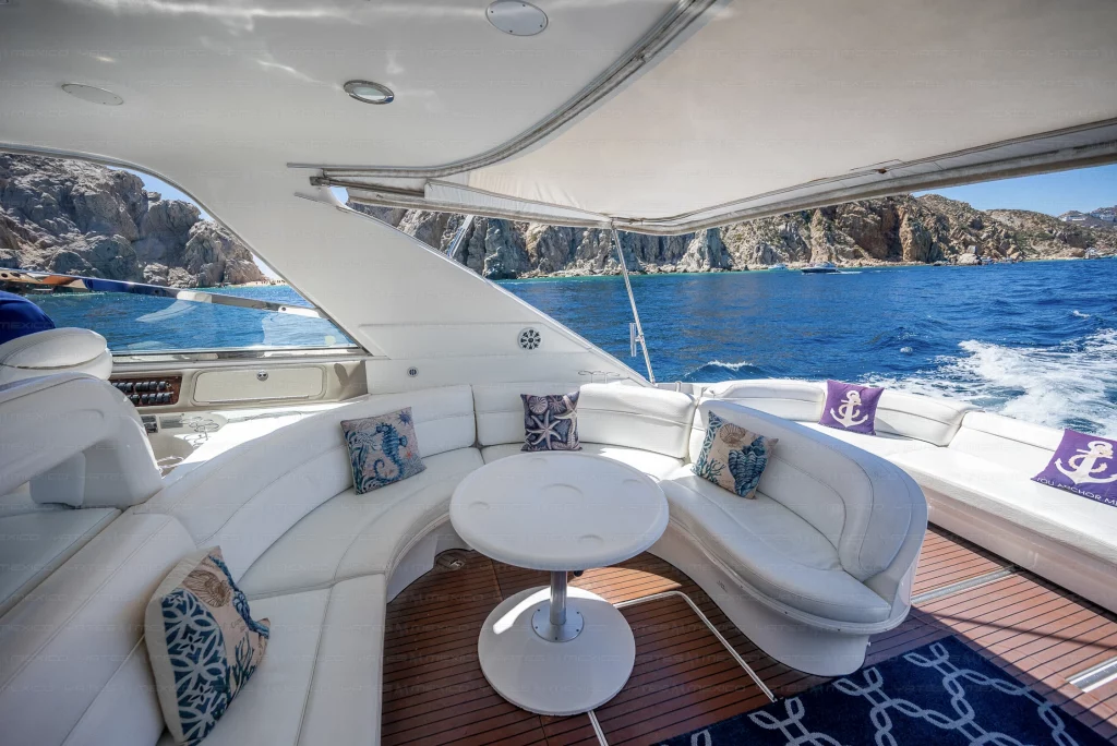 SeaRay 60 yacht charter Cabo San Lucas - decks and flybridge photo 03