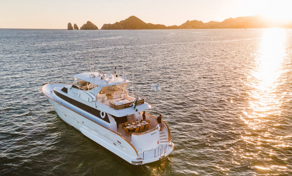 Shine 85 yacht charter Cabo San Lucas - exterior and cruising photo 04