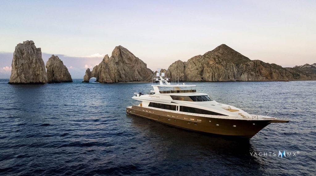 Northern 130 yacht cruising in Cabo San Lucas