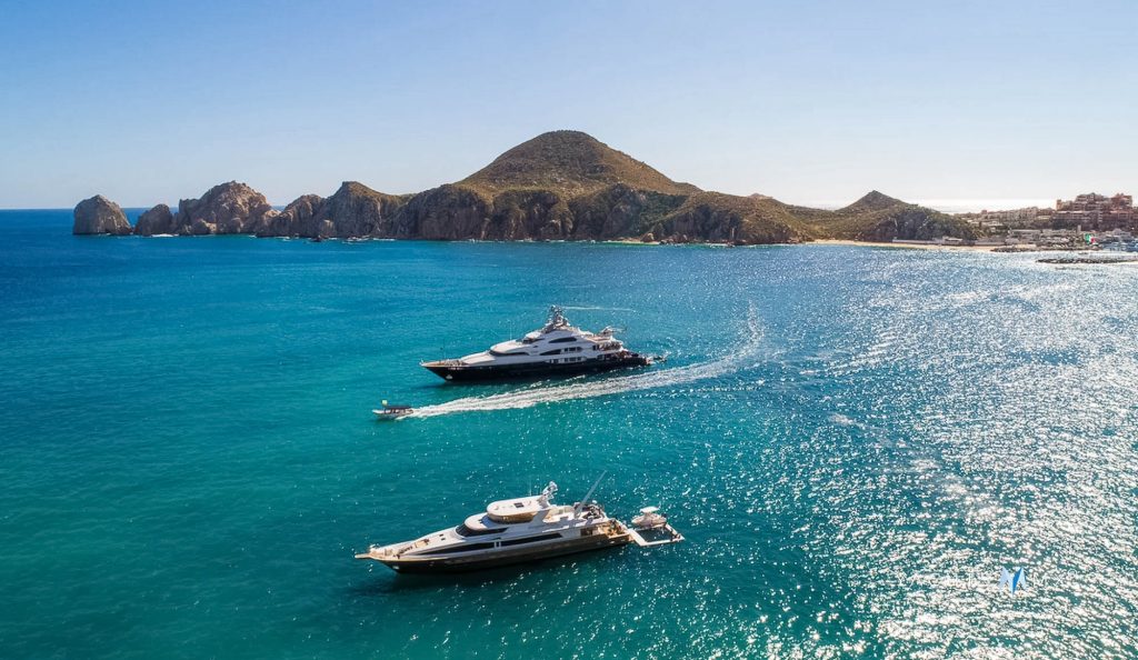 Northern 130 yacht cruising in Cabo San Lucas