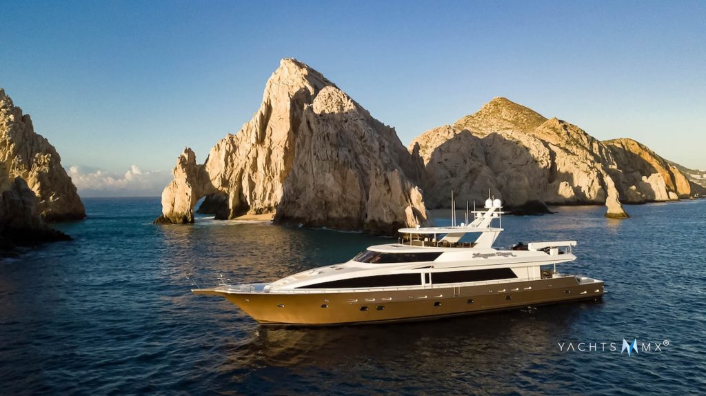 Northern 130 yacht cruising in Cabo San Lucas