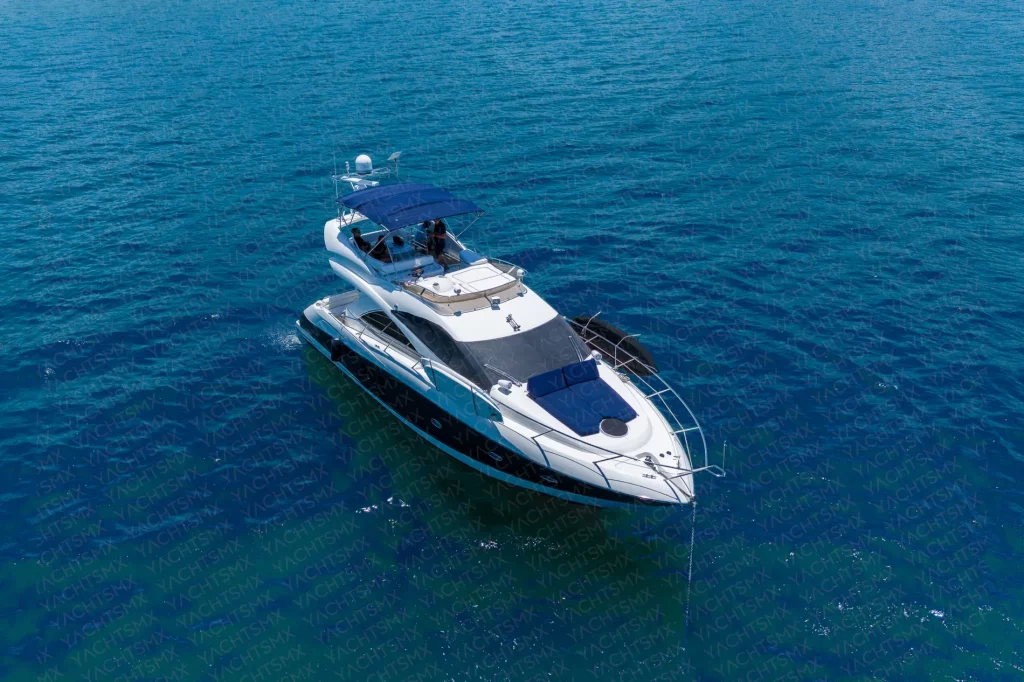 Sunseeker 57 yacht charter La Paz - exterior and cruising photo 03