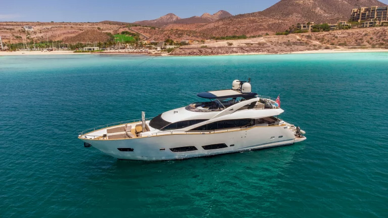 SUNSEEKER90' Floating in the Sea of Cortez
