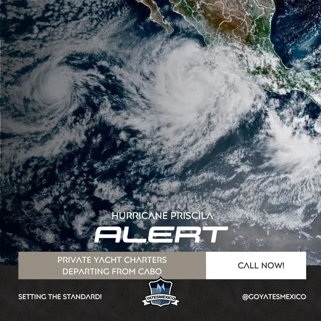 Hurricane Priscila Nears Baja California Sur – YACHTSMX Update