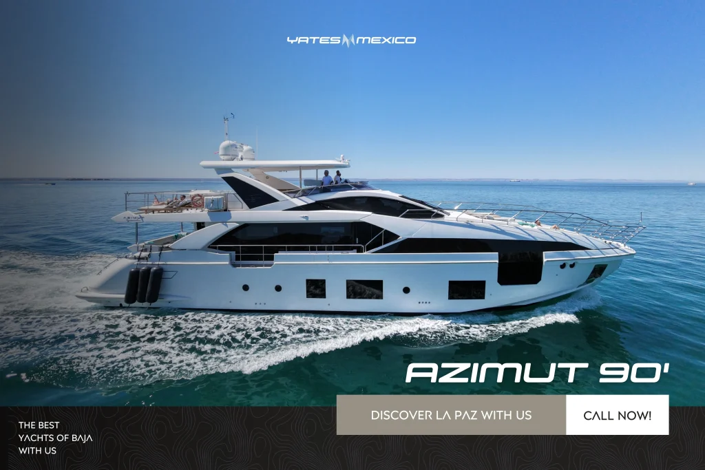 Summer Yacht Charters 12 Azimut 90 superyacht charter in La Paz, Sea of Cortez