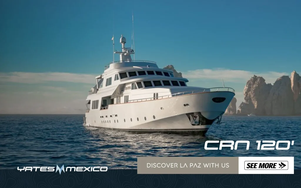 Summer Yacht Charters 13 CRN 120 superyacht charter in La Paz, Sea of Cortez