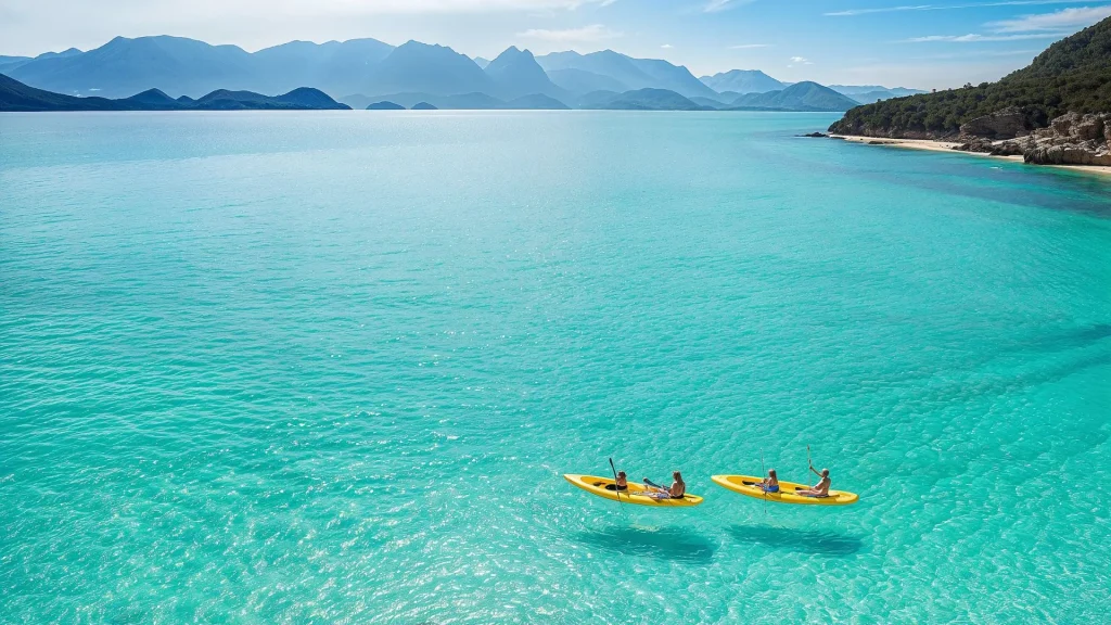 San Jose Island anchorage Sea of Cortez superyacht charter Baja California Sur