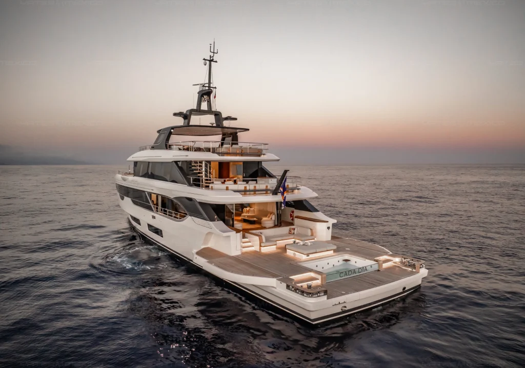 Benetti 134 yacht charter La Paz - exterior and cruising photo 04
