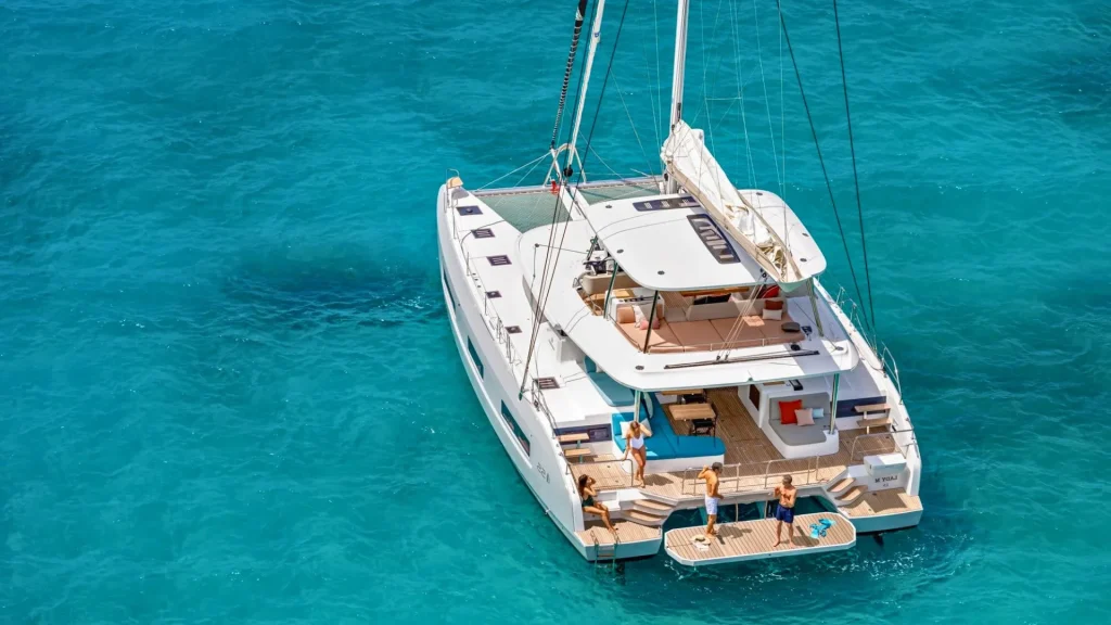 Lagoon 55 catamaran in La Paz