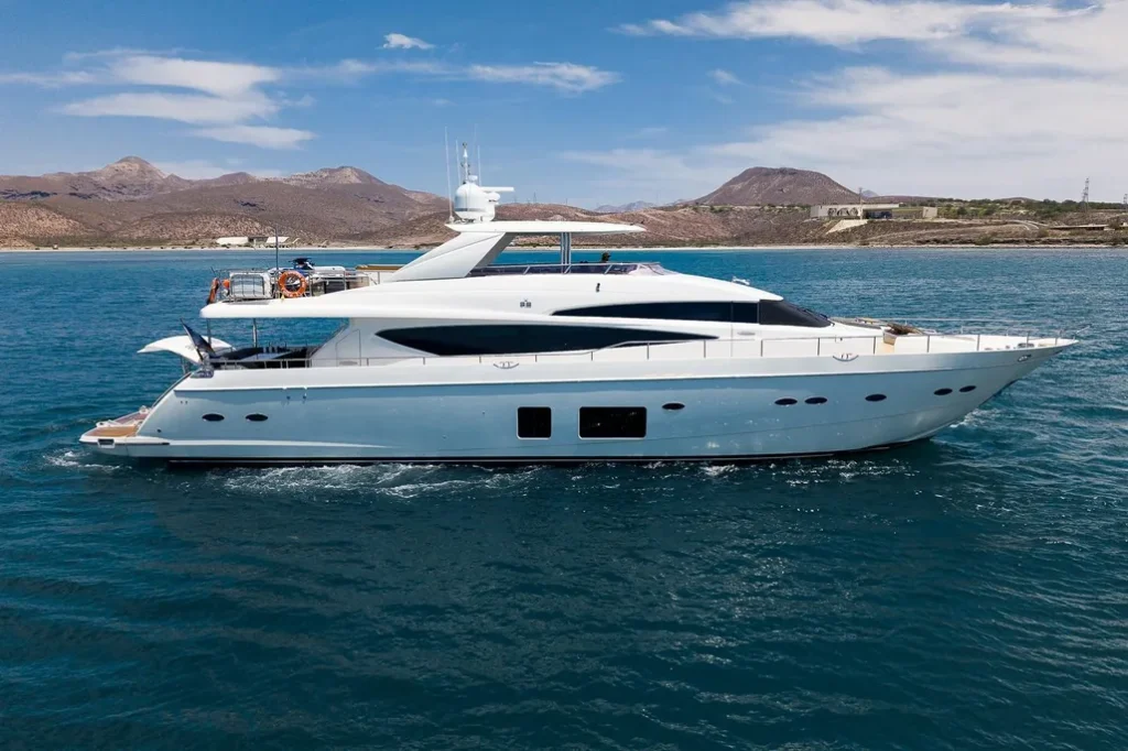 Princess 98 yacht charter La Paz - exterior and cruising photo 03