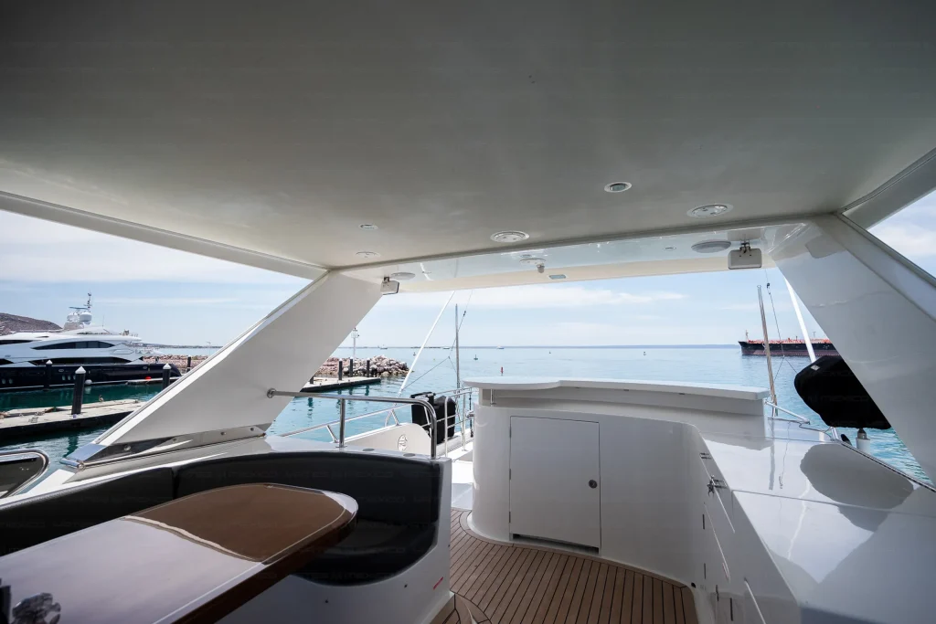 Simbol 70 yacht charter Cabo San Lucas - decks and flybridge photo 04