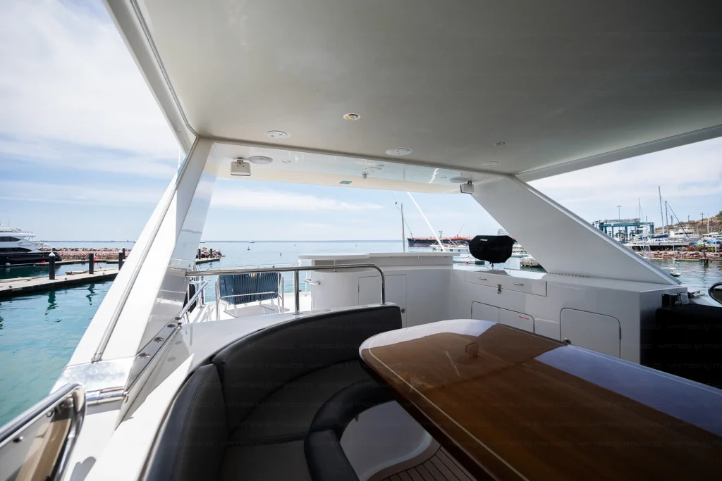Simbol 70 yacht charter Cabo San Lucas - decks and flybridge photo 05