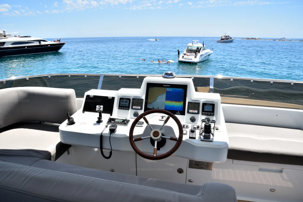 Iliad 60 yacht charter Cabo San Lucas - deck and flybridge photo 04