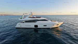Yate Ferretti 75' en La Paz