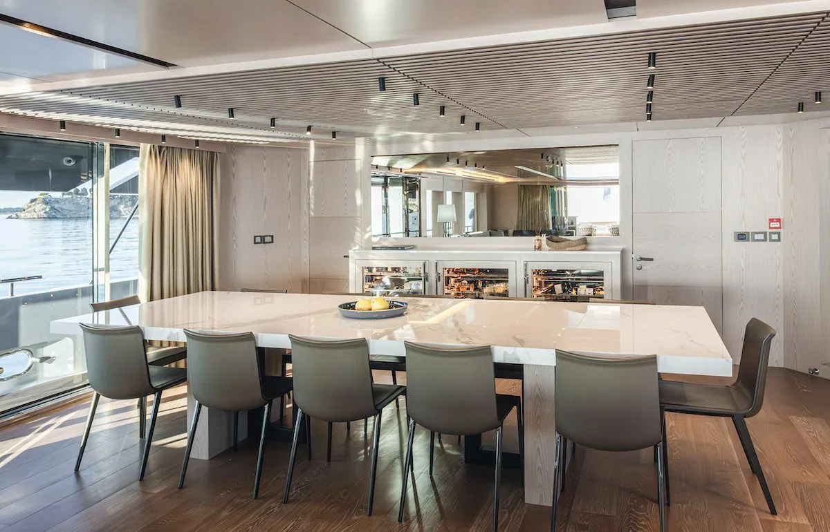 Numarine 132 formal dining room