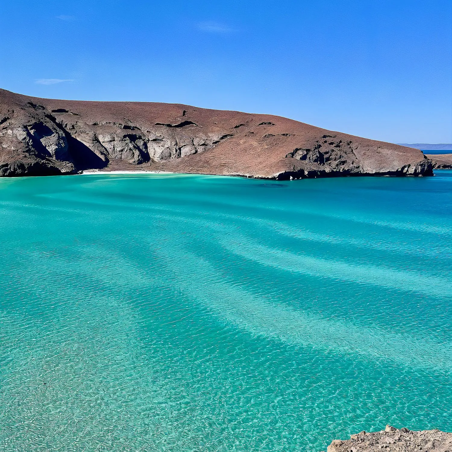 Luxury yacht cruising in La Paz